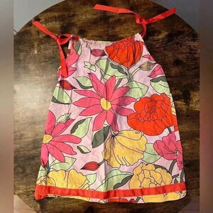 hanna Anderson | little girls trapeze style dress. Size: 110/5